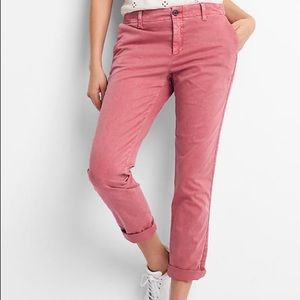 Gap Red Khaki pant